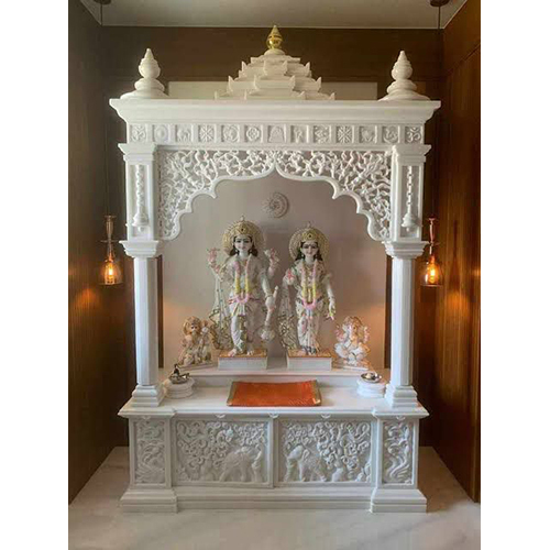 Modern White Marble Temple