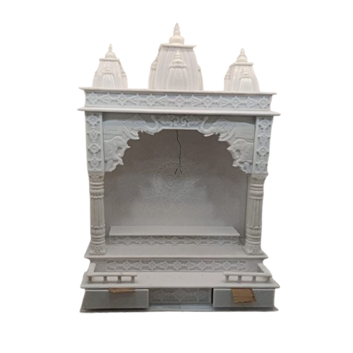 White Marble Home Temple