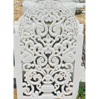 White Marble Jali - Hardness: Yes