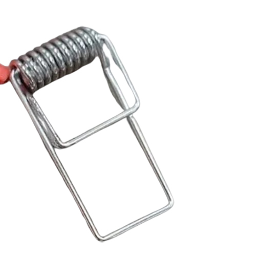 Stainless Steel Double Torsion Springs - Color: Silver