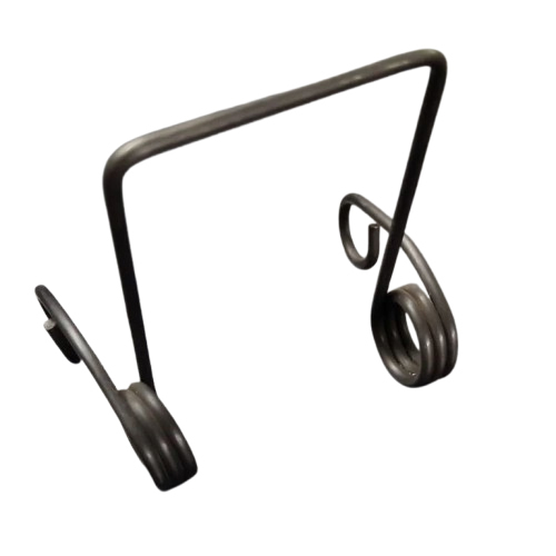 Silver Carbon Steel Double Torsion Spring