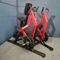 Plate Loaded Seated Row Machine - Features: Rust Proof