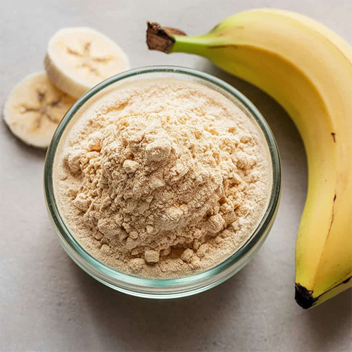 Dehydrated Banana Powder - Color: Brown