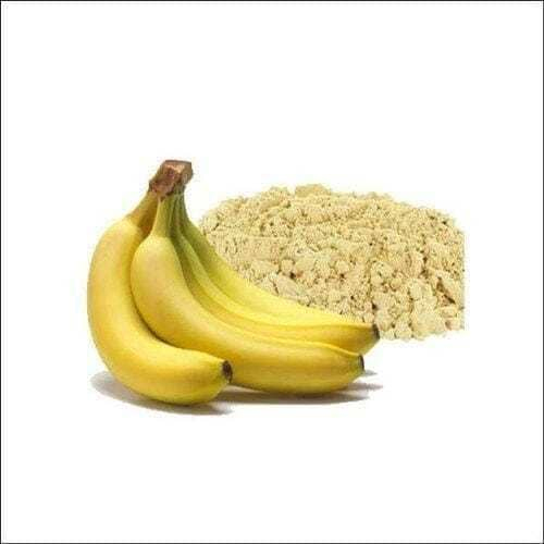 Organic Banana Powder - Color: Light Yellow
