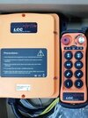 Radio Remote Control - Pvc Construction, Red Color, Ip54 Rated, 110v Operation | Wireless Control For Eot Cranes With 1-year Warranty