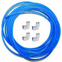 Plastic Ro Pipe Roll - Color: Blue