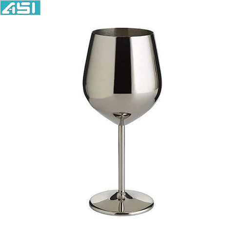 Bar Glass - Stainless Steel, Medium Size, Various Colors - Modern Design For Trendy Barware Solutions