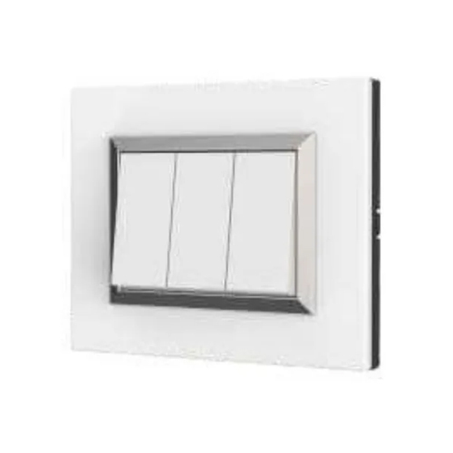 Acacia Series White Switch Plate