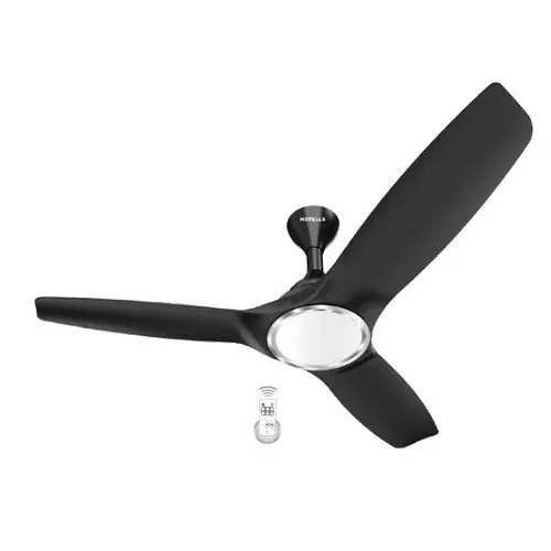 Stealth Underlight Metallic Black Ceiling Fan - Power Source: Electrical