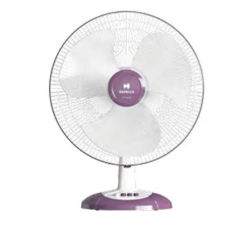 Swing LX HS White And Purple Table Fan