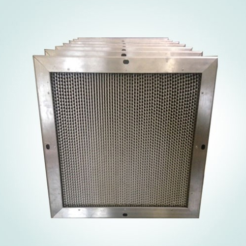 High Temperature Hepa Air Filter - Color: Silver