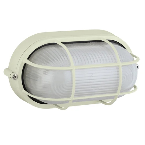 Oval Caged Bunker Light