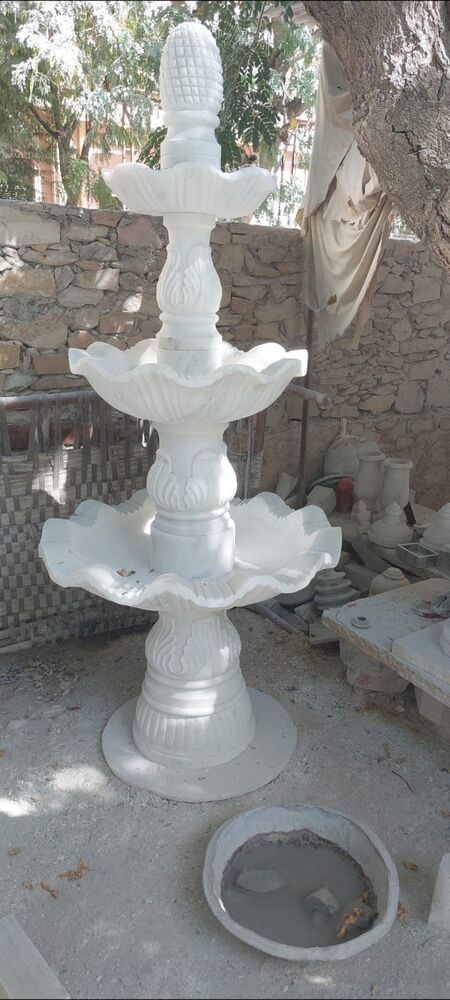 marble water fountain