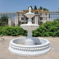 marble water fountain