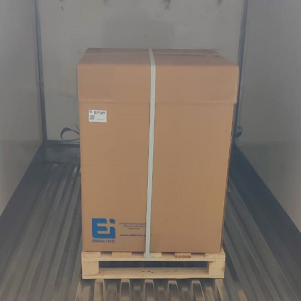 Cold Chain Shipment Box With Pallet - Coating Type: Colour Coated