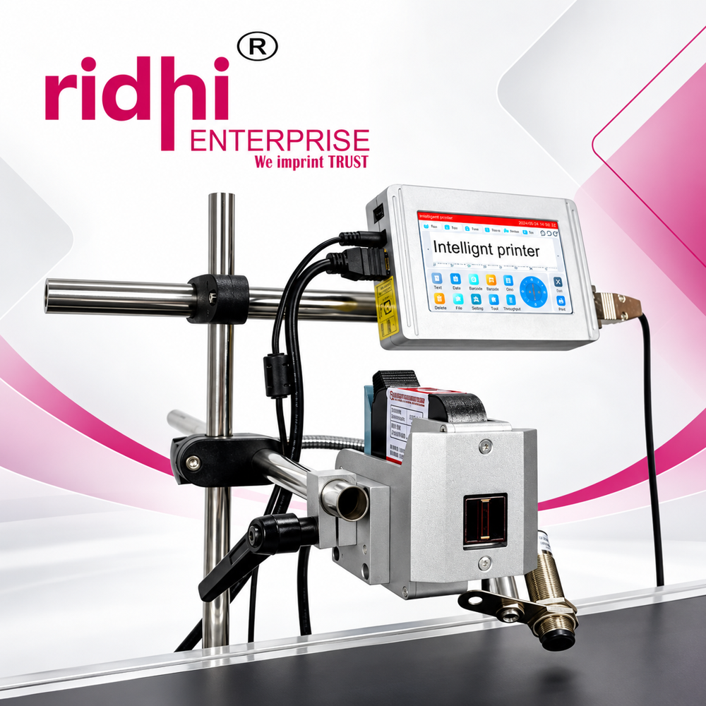 Ridhi- Tw Mini 25.4Mm Continuous Inkjet Printing Machine - Automatic Grade: Automatic
