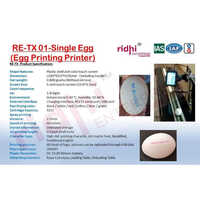 RIDHI Egg Stamping-Coding Machine