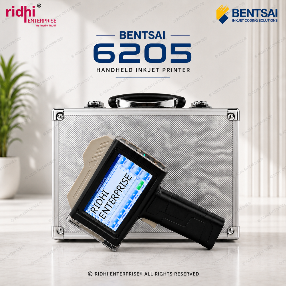 Ridhi Bentsai 6205 12.7Mm Handheld Inkjet Printer