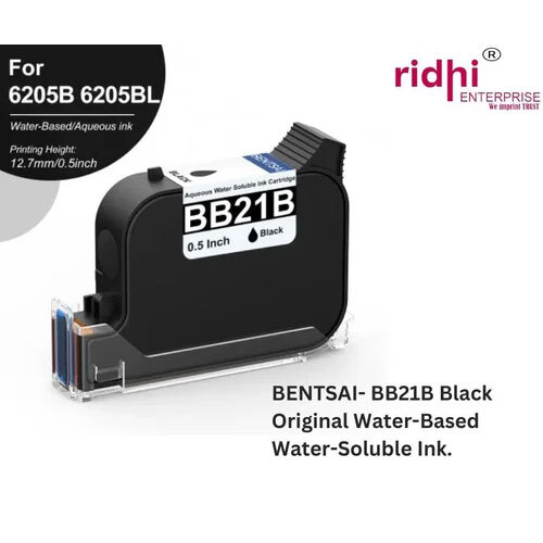 Bentsai-bb21B काला मूल जल आधारित जल घुलनशील स्याही कार्ट्रिज