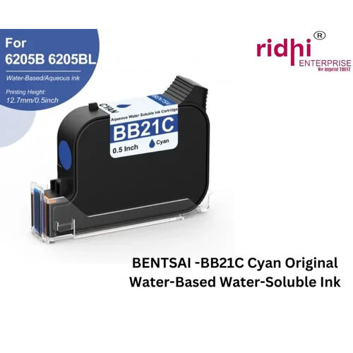 Bentsai-bb21C Cyan Original Water-based -soluble Ink Cartridge
