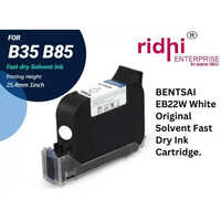Bentsai Eb22w White Original Solvent Fast Dry Ink Cartridges - Automatic Grade: Semi-automatic