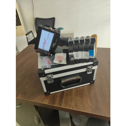Ridhi 1 inch handheld inkjet Printer For Mrp And Batch Coding