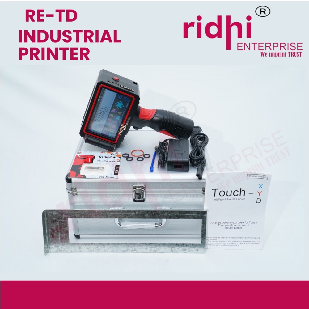 Ridhi Touch Duo 48Mm Large Character Industrial Handheld Non-contact Ink