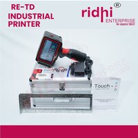 Ridhi Touch Duo 48mm Large Character Industrial Handheld Non-contact Ink - Automatic Grade: Automatic