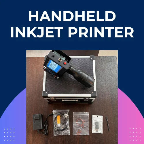Portable Intelligent HD Handheld Inkjet Printer With 4.3 Inch LED Screen Inkjet Coding