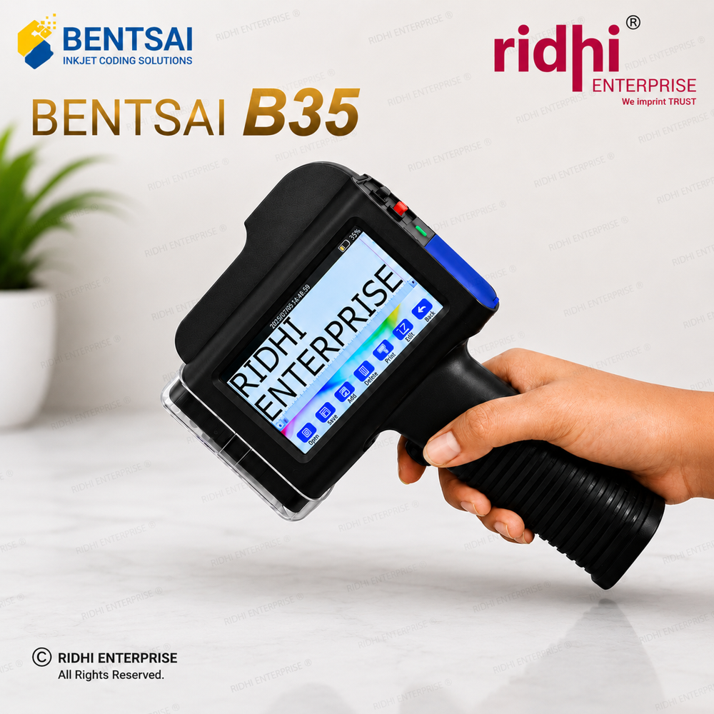 Ridhi Bentsai B35 Handheld Tij Printer - Dimensions: 25.4 Millimeter (Mm)