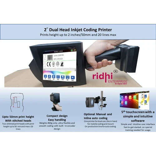2 inch Bentsai Hand Held Inkjet Printer 50 mm