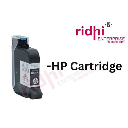RIDHI HP 2590 B3F58A Solvent Black Ink Cartridge For Printer