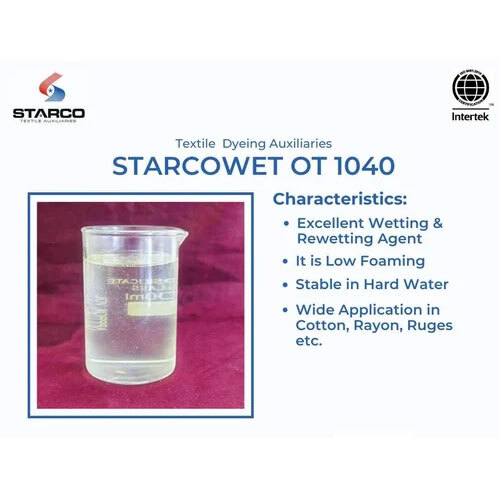 Textile Wetting Agent - Physical State: Liquid