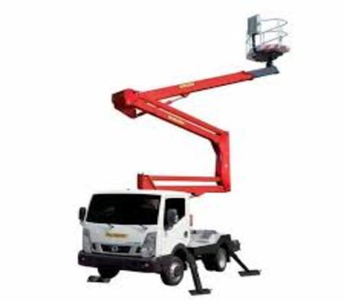Cherry Picker Rental Services - Platform Height: 20-40ft, 500lbs Capacity, Diesel Powered, Hydraulic Control | Versatile for Maintenance, Tree Trimming, More