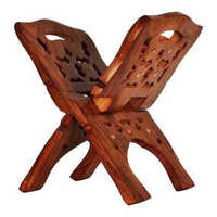 Rehal Book Reading Stand - Color: Brown