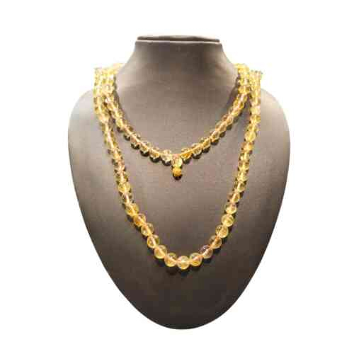 Citrine Crystal Necklace