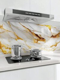 WHITE GOLDEN MARBLE WALLPAPER