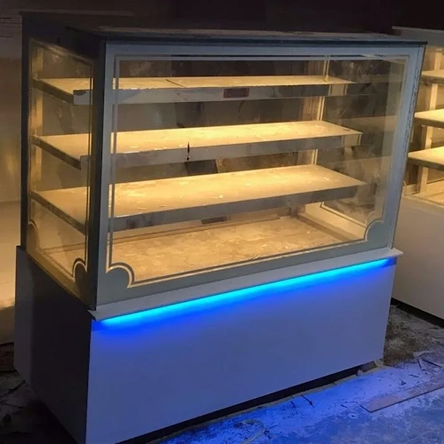 Cold Display Counter - Color: Silver