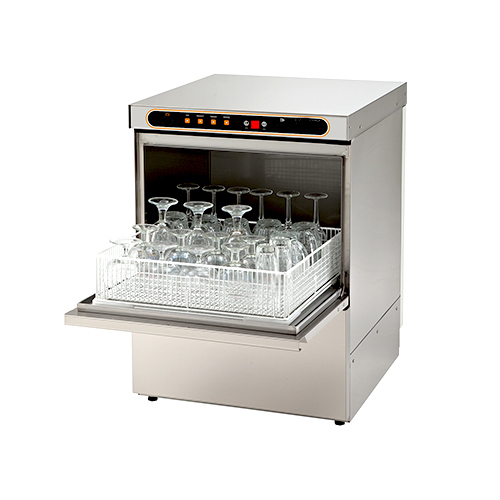 Glass Dish Washer Machine - Color: Silver