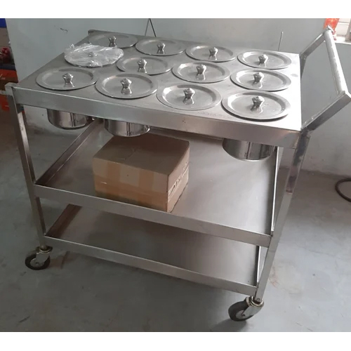 Masala Trolley - Features: Corrosion Resistance