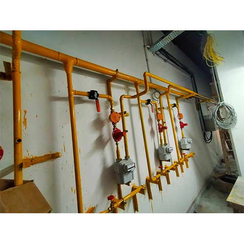 Commercial Gas Pipe Line - Material: Steel