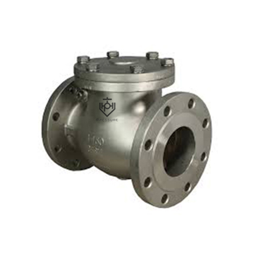Swing Check Valve - Color: Silver