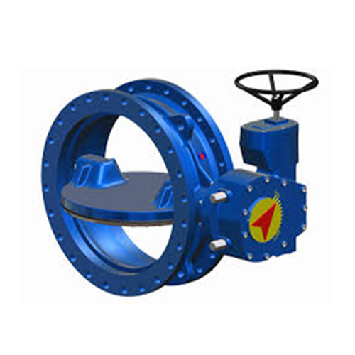 Butterfly Valve - Color: Blue Paint Coated