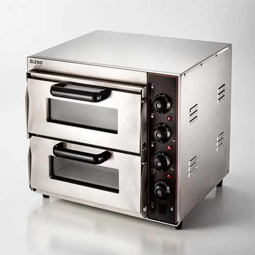 2 Deck Pizza Oven - Automatic Grade: Semi Automatic