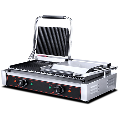 Double Sandwich Griller - Material: Stainless Steel
