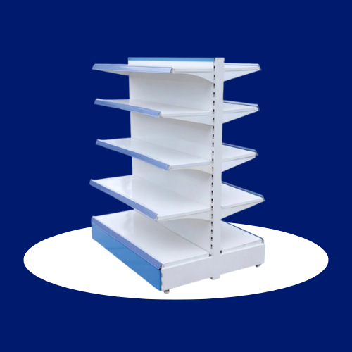 Double Side (Center) Display Rack - Capacity: 100 Kg/hr
