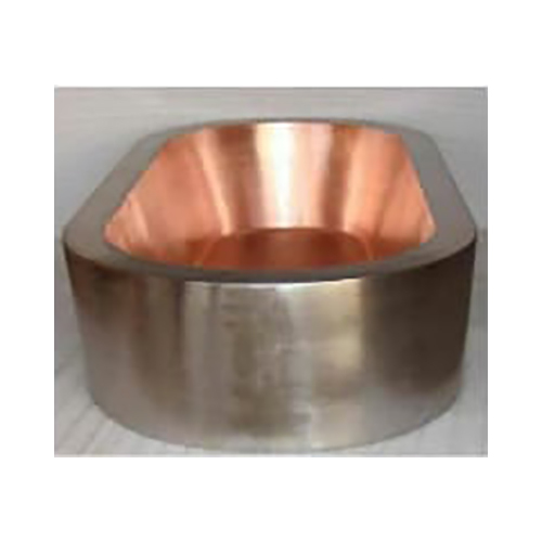 Copper Bath Tub - Pure Copper Double Slipper Design, Customizable Dimensions 66" X 32" X 24", Polished Finish, Corrosion Resistant - Antimicrobial, Heat Retention