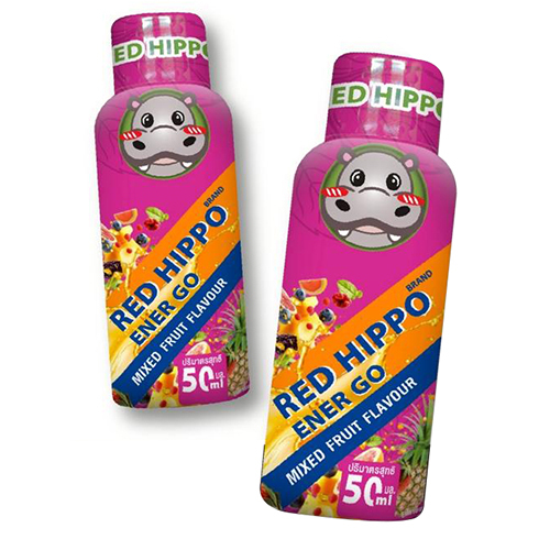 Red Hippo Ener Go Mixed Fruit Flovour