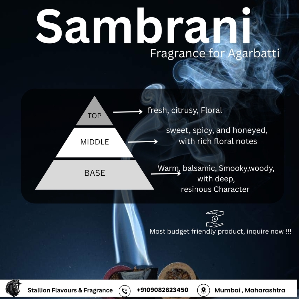 Sambrani Fragrance for Agarbatti