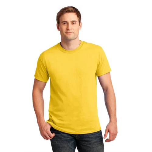 Men Yellow Casual T Shirt